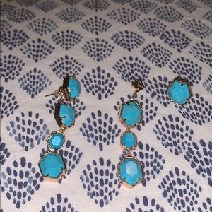 Kendra Scott two in one earrings